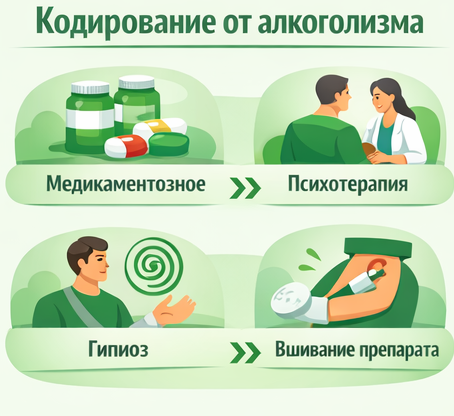 кодирование от алкоголизма в Мурино Санати